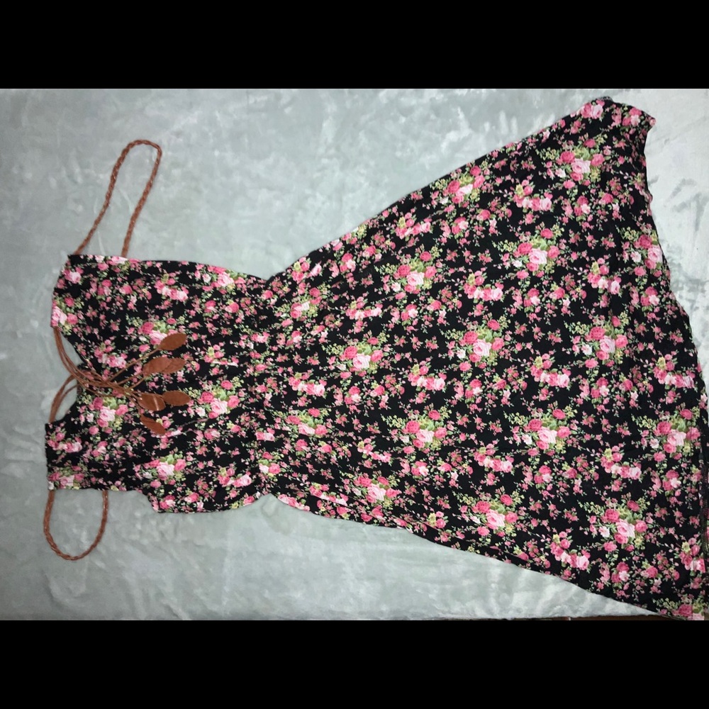 Mini floral dress